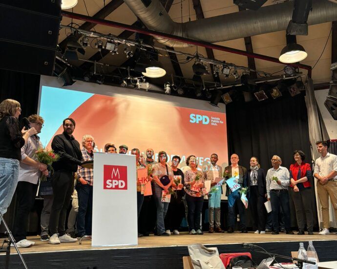 Verleihung des Kommunalzertifikats der Kölner SPD